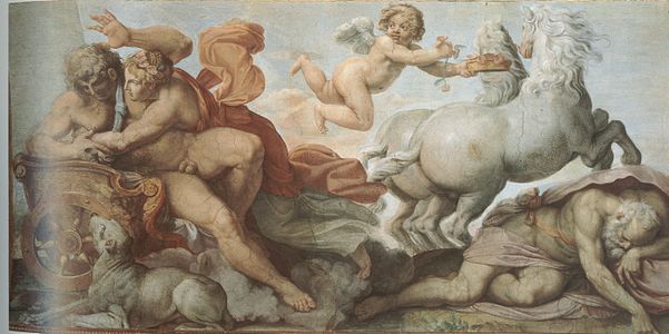 Aurora e Céfalo-, 1597, Galeria Farnese, Roma
