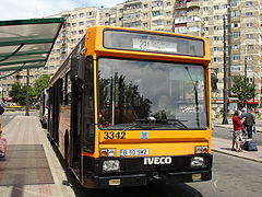 Автобус Iveco TurboCity-U 480 в Бухаресте