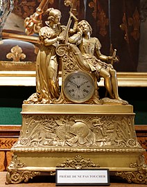 Troubador Clock (18th c.)