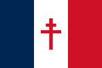 Vlag van Frankryk, 1940 tot 1945