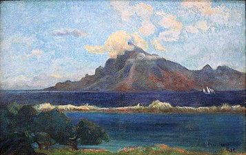 Paul Gauguin, Paysage de Te Vaa, 1896.