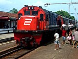 Locomotiva GE U20C en Endonèsie, #CC201-05