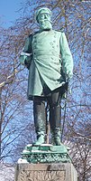 Памятник принцу Вильгельму Баденскому в Карлсруэ. Скульптор Герман Фольц