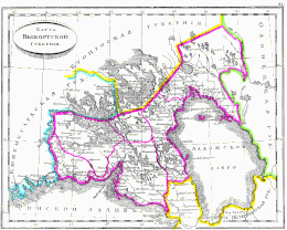 Governatorato di Vyborg - Localizzazione