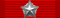 Ordine della Bandiera Rossa (Cecoslovacchia) - nastrino per uniforme ordinaria