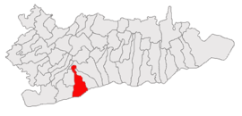 Location in Călărași County