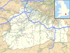 Thorpe is located in Surrey