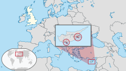 Location of Akrotiri and Dhekelia Sovereign Base Areas