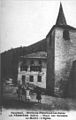 Kirche und Mairie in La Ferrière (zwischen 1900 und 1920)