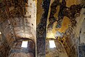 Obokane komore omajadskega kopališča v Qasr Amra, prekrite s freskami v poznorimskem ali bizantinskem slogu (7. ali 8. stoletje)