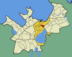Torupilli within the Kesklinn (City Center) district