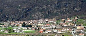 A view of the town from Pieve San Lorenzo