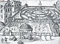 Dessin pour un jardin, planche de Hortorum viridariorumque (1583)