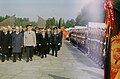 На возложении венков в Трептов-парке встречает рота почётного караула от 6-й ОМСБр. Берлин. 1982