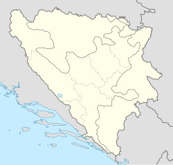 Rogače is located in Bosnia and Herzegovina