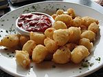 Fried cheese curds