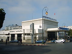Gare de Rabat-Ville.