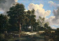 Лісовий пейзаж., бл. 1660, Ворчестер колледж, Оксфорд