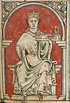 พระสาทิสลักษณ์ของพระเจ้าจอห์น จากหนังสือ Cassell's History of England - Century Edition - ตีพิมพ์ในราวปี พ.ศ. 2445