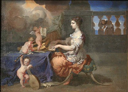 Santa Cécile (1651), (Museu de Belas Artes de Marselha)