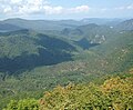 Smoke Hole Canyon, vom Cave Mountain aus gesehen