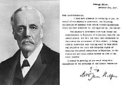 ב-2 בנובמבר 1917 התפרסמה הצהרת בלפור בה הצהירו הבריטים על תמיכתם בהקמת בית לאומי ליהודים בארץ ישראל.