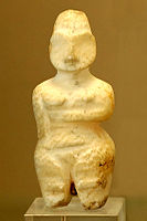 Female figurine found in the Tell es Sawwan (middle Tigris, near Samarra), level 1, ca. 6000 BCE