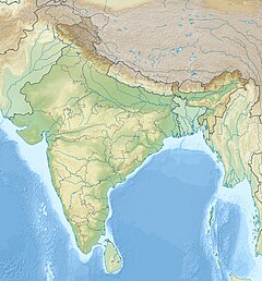 サハーランプルの位置（インド内）