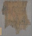 Dessin à l'encre trouvé dans une grotte de Mogao, 801-1000.