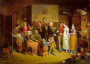 Джон Льюис Криммель. «Сельские свадьбы в Пенсильвании», 1820