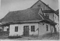 Синагога Баал Шем Това в Меджибоже, фото 1915 года. Была разрушена и вновь восстановлена