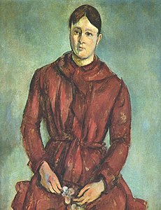 Madame Cézanne in a Red Dress c. 1890–1894 São Paulo Museum of Art