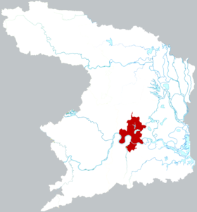 Localisation de Wǔlíng Qū