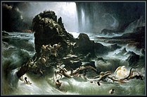 The Deluge by Francis Danby. 1837-1839. Tate Gallery, London