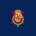 VI. Felipe şahsi bayrağı