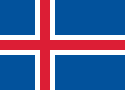 Iceland के झंडा