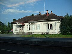 Gare d'Hankasalmi.