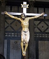 ドナテッロ作『磔刑像』サンタ・クローチェ聖堂バルディ・ディ・ヴェルニオ礼拝堂