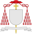 Bíborossá avatott püspök címere