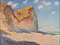 Falaises près de Pourville, 1882, Claude Monet.