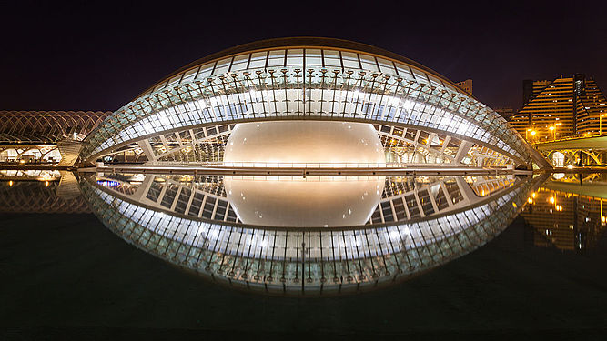 The Hemispheric, City of Arts and Sciences, Valencia, Spain.