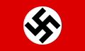 National Socialist German Workers' Party flag 1920–1945 & co-German National flag 1933–1935