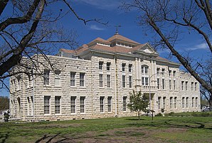 Das Medina County Courthouse in Hondo