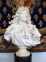 Bustu de Lluis XIV de Francia d'Antoine Coysevox (1686).