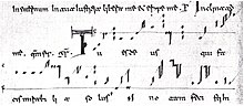 “Tu es deus” in beneventan notation