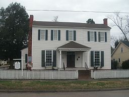 Asa Biggs hus i Williamston.