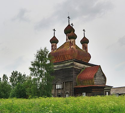 6. Церковь Михаила Архангела, Архангело, Архангельская область. Автор — Ludvig14