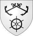 Blason de Caraquet (Nouveau-Brunswick, Canada).