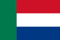 Bandiera del Transvaal, la Vierkleur ("quattro colori").