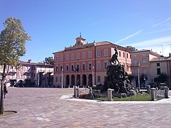 Skyline of Agazzano